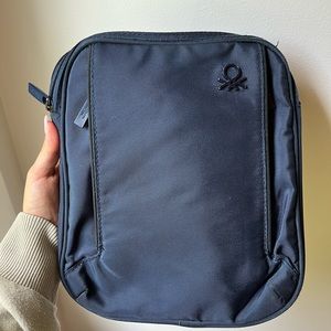 Small Blue Satchel/Messenger Bag